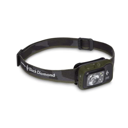 Black Diamond Spot 400 Headlamp Grau-Oliv, Stirnlampe, Größe One Size - Farbe Dark Olive